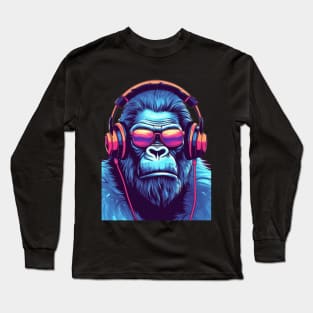 "Wild Beats: DJ Rilla's Jungle Journey" Long Sleeve T-Shirt